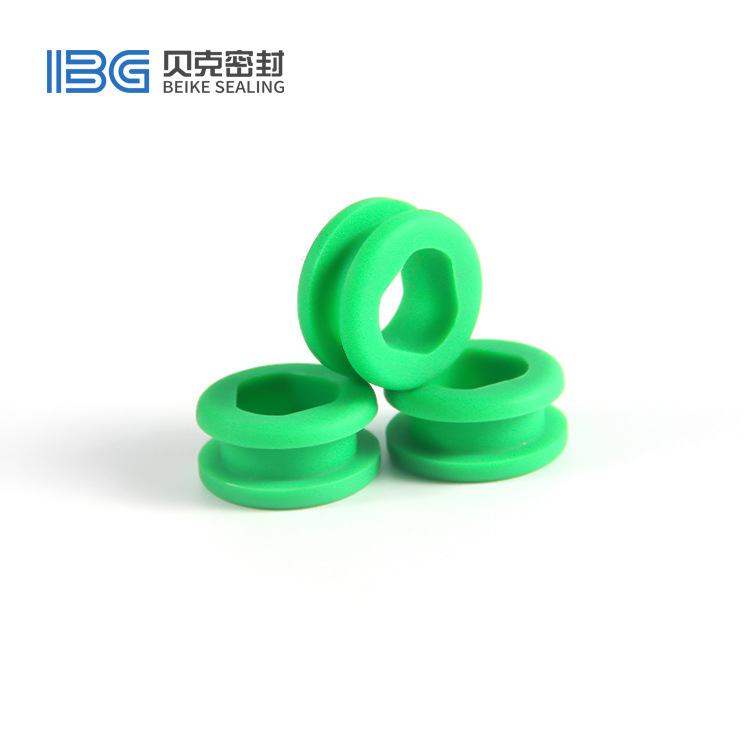 環保耐磨雙面硅膠護線圈軸用過線圈保護圈硅膠密